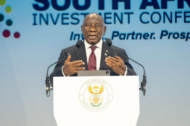 África do Sul regista investimentos recordes mas execução continua baixa